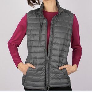 NEW !! ( Navy) ❤️❤️Insulated Women's Full-Zip Puffer Vest